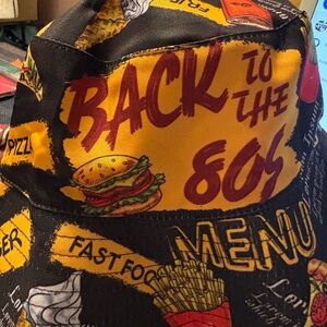 Bold 'Back to the 80s' Graphic Bucket Hat